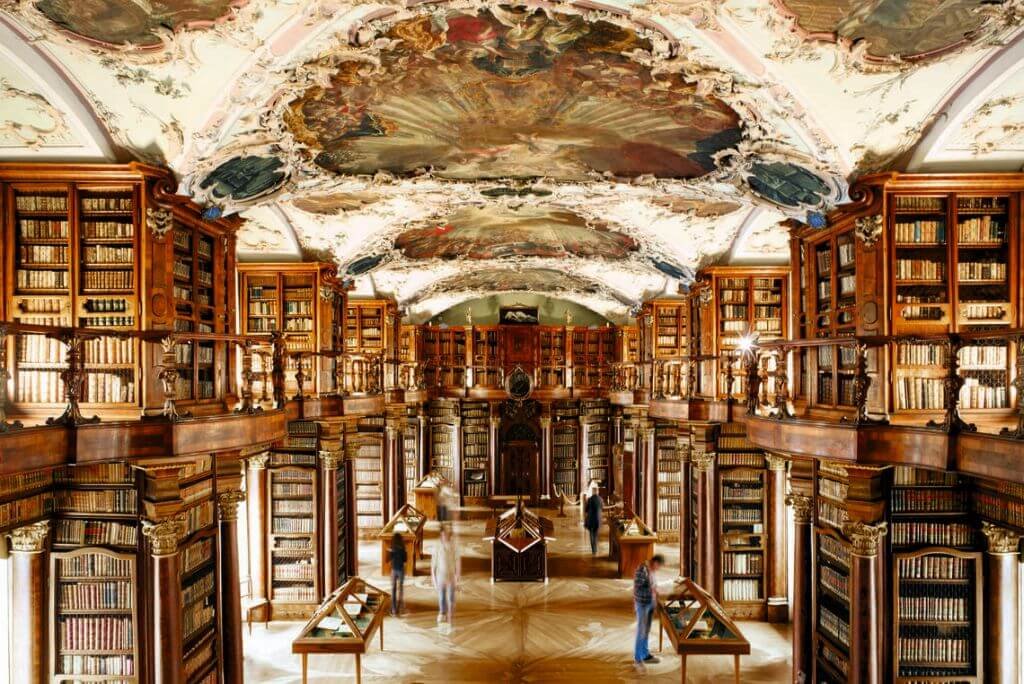 bibliotecas - abadia st. gallen