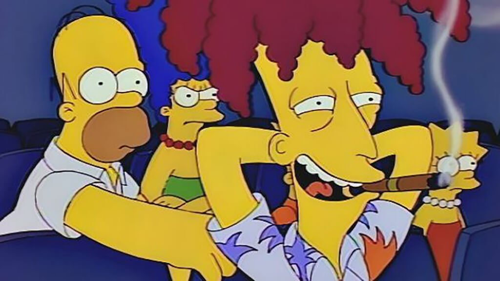 No episódio, Sideshow Bob sai da cadeia e aterroriza Bart Simpson