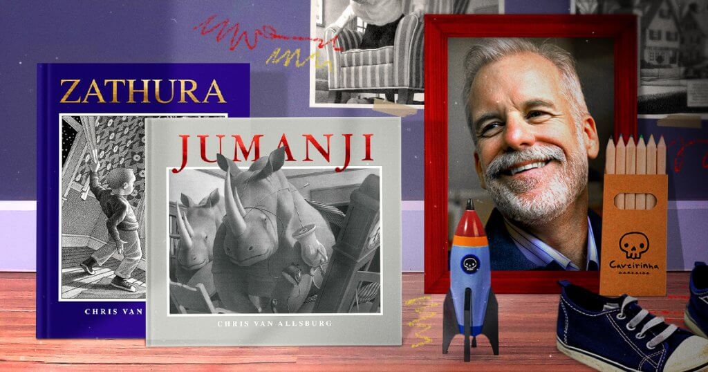 Chris Van Allsburg, autor de Jumanji e Zathura, lançados pela DarkSide Books