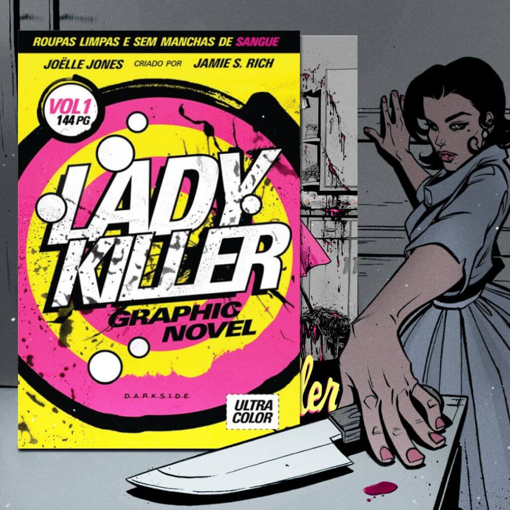 Lady Killer, de Joëlle Jones, lançamento DarkSide Books