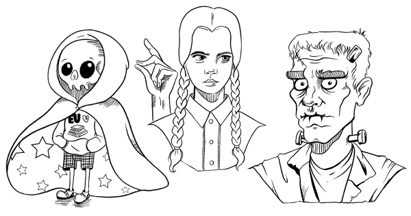 Desenhos para colorir de desenho do vampiro das sombras para colorir  