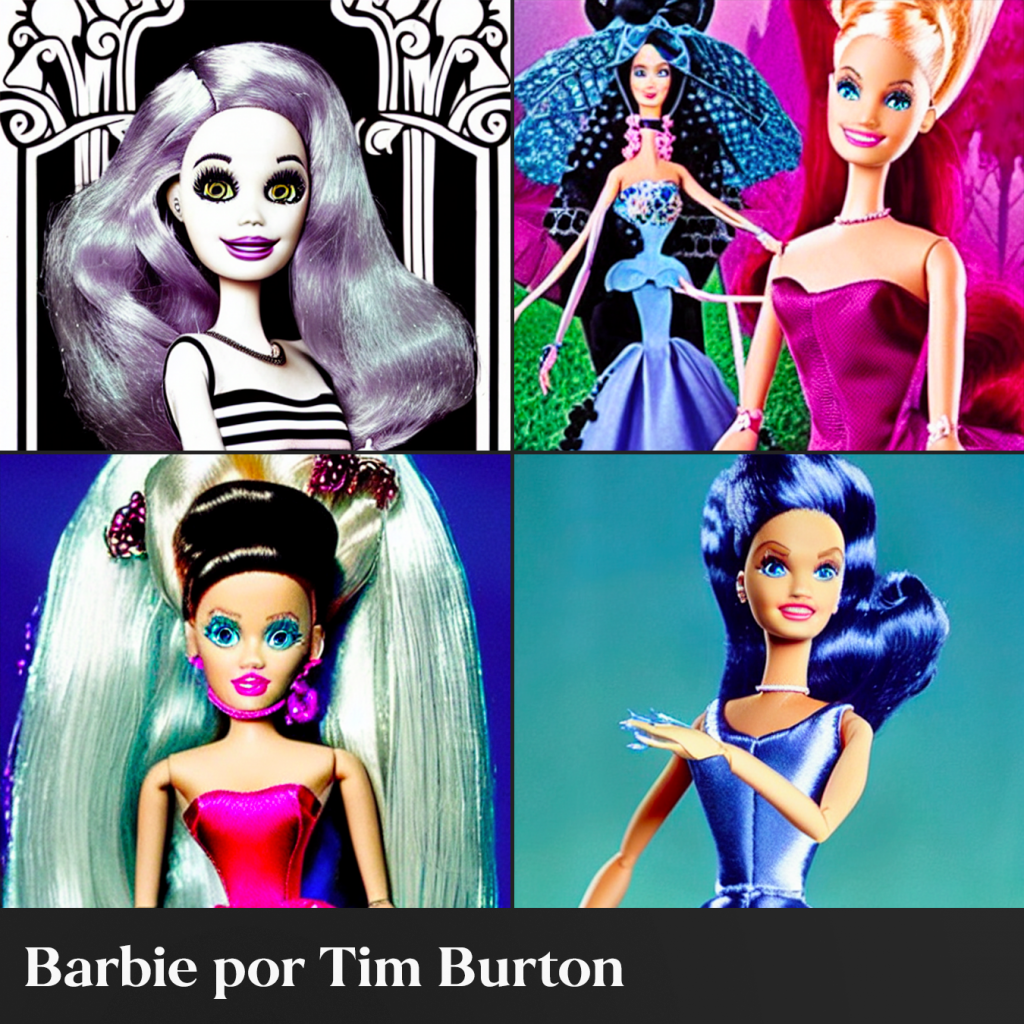 Barbie por Tim Burton
