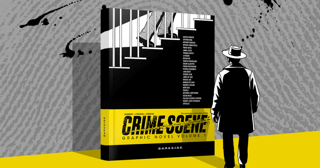 crime scene graphic novel