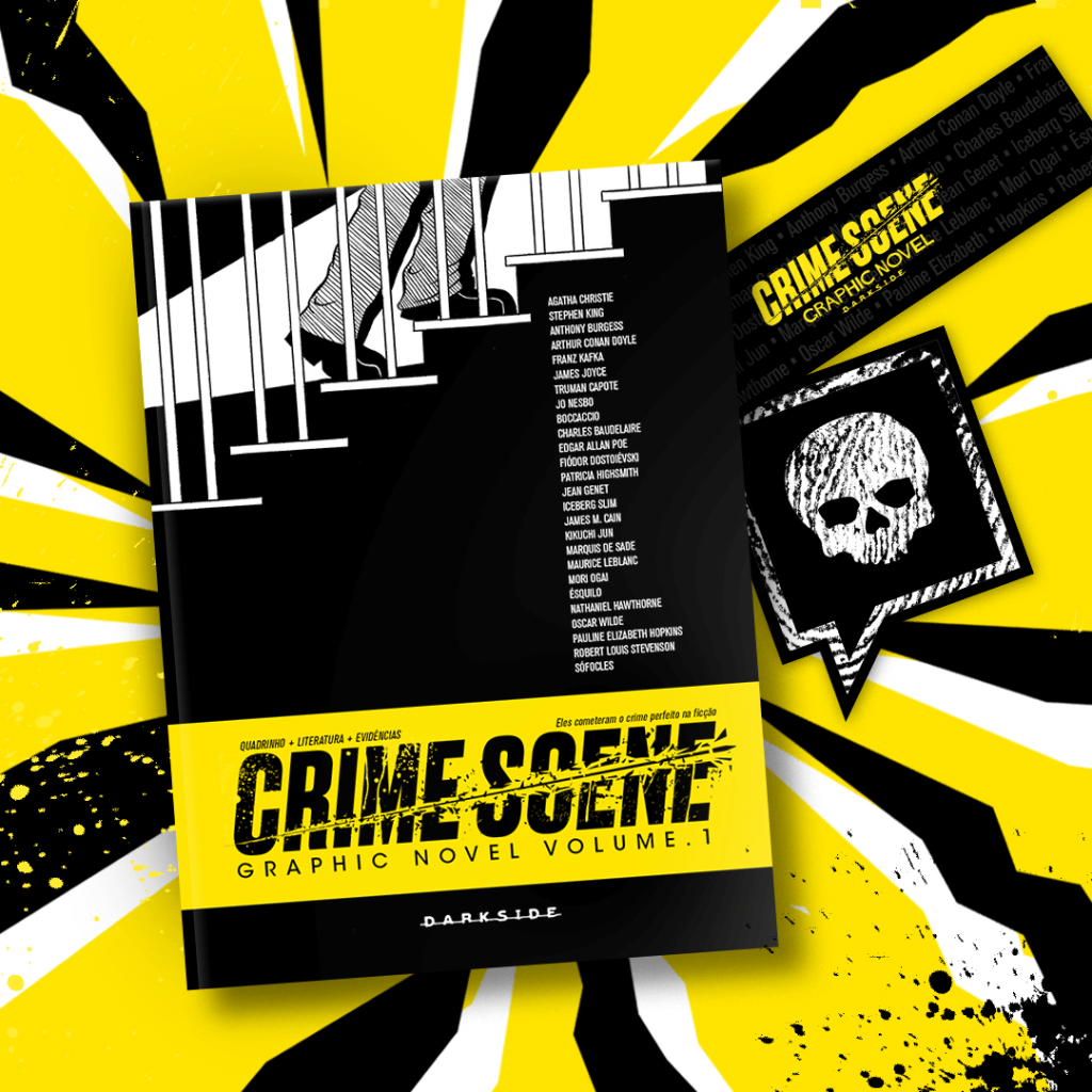 crime scene graphic novel