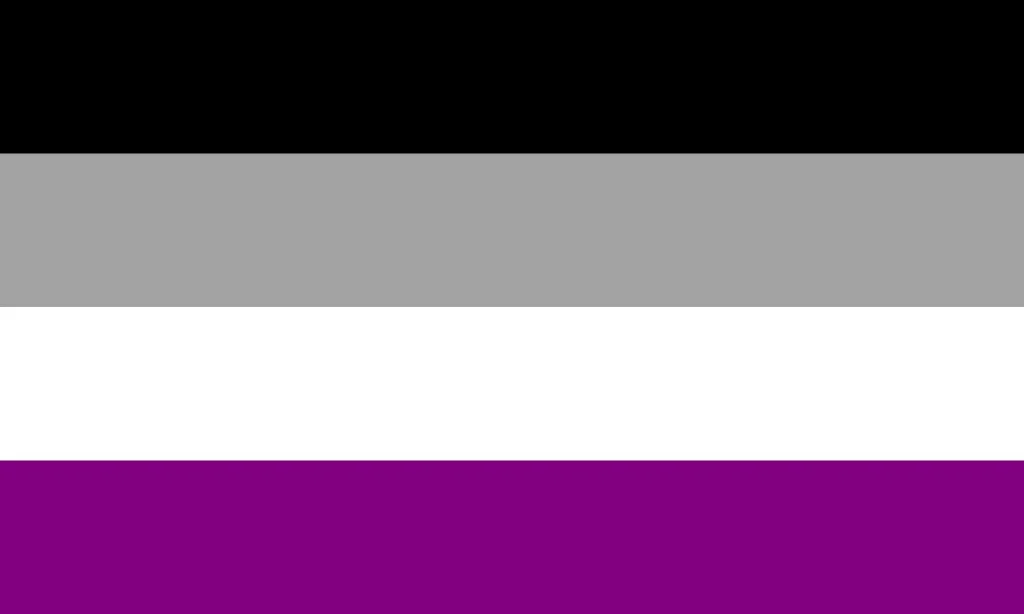 bandeira assexual