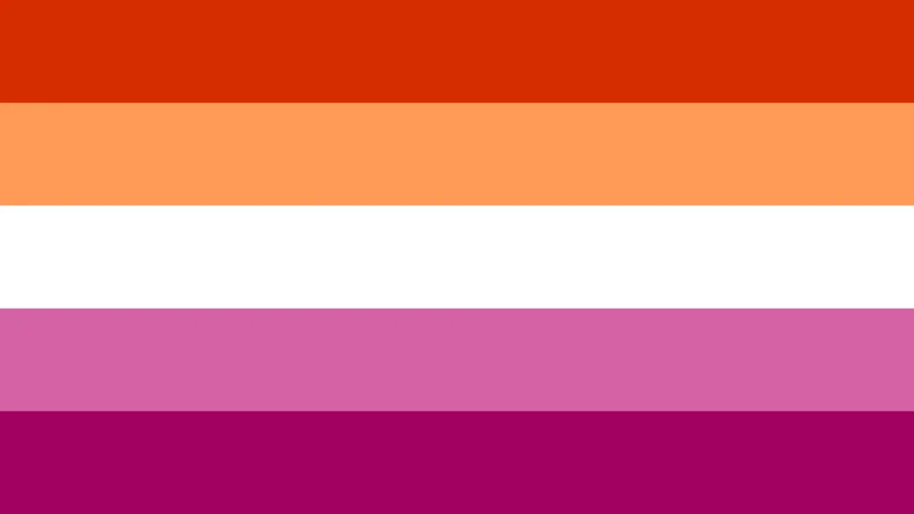 bandeira lésbica