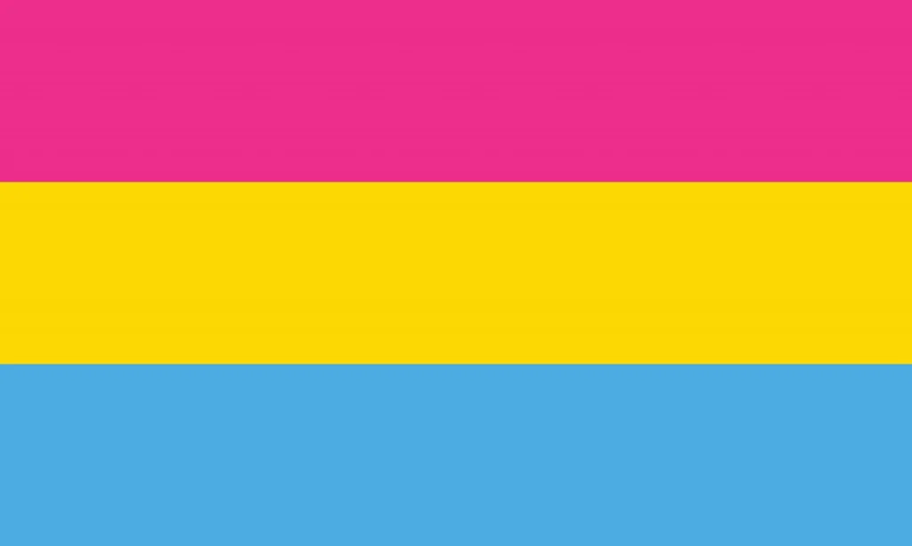 bandeira pansexual