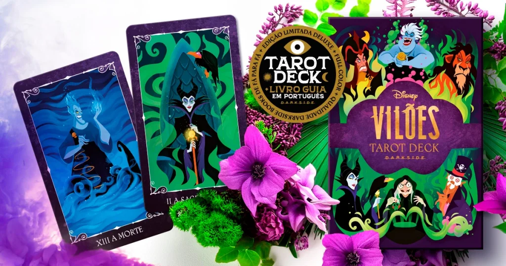 tarot vilões da disney