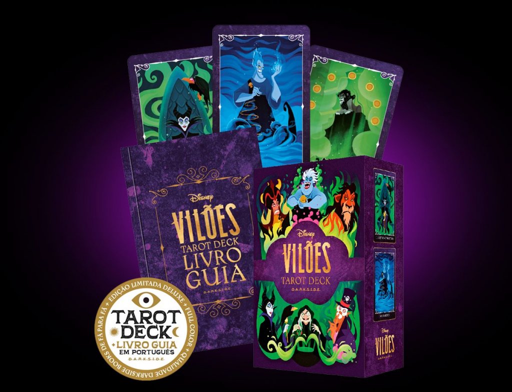 tarot vilões da disney