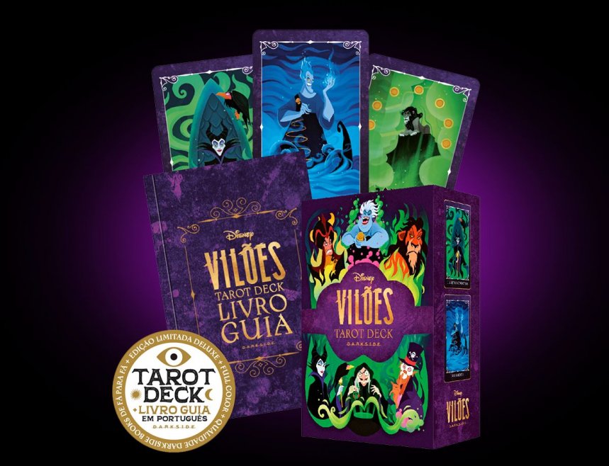 Lançamento: Tarot Vilões da Disney, por Minerva Siegel e Ellie Goldwine ...