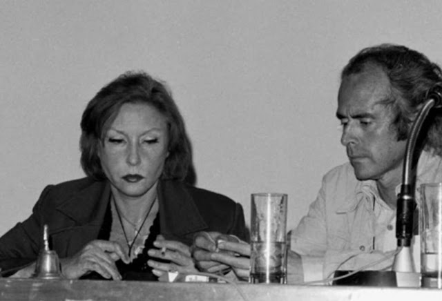 clarice lispector e simon gonzalez no congresso de bruxaria