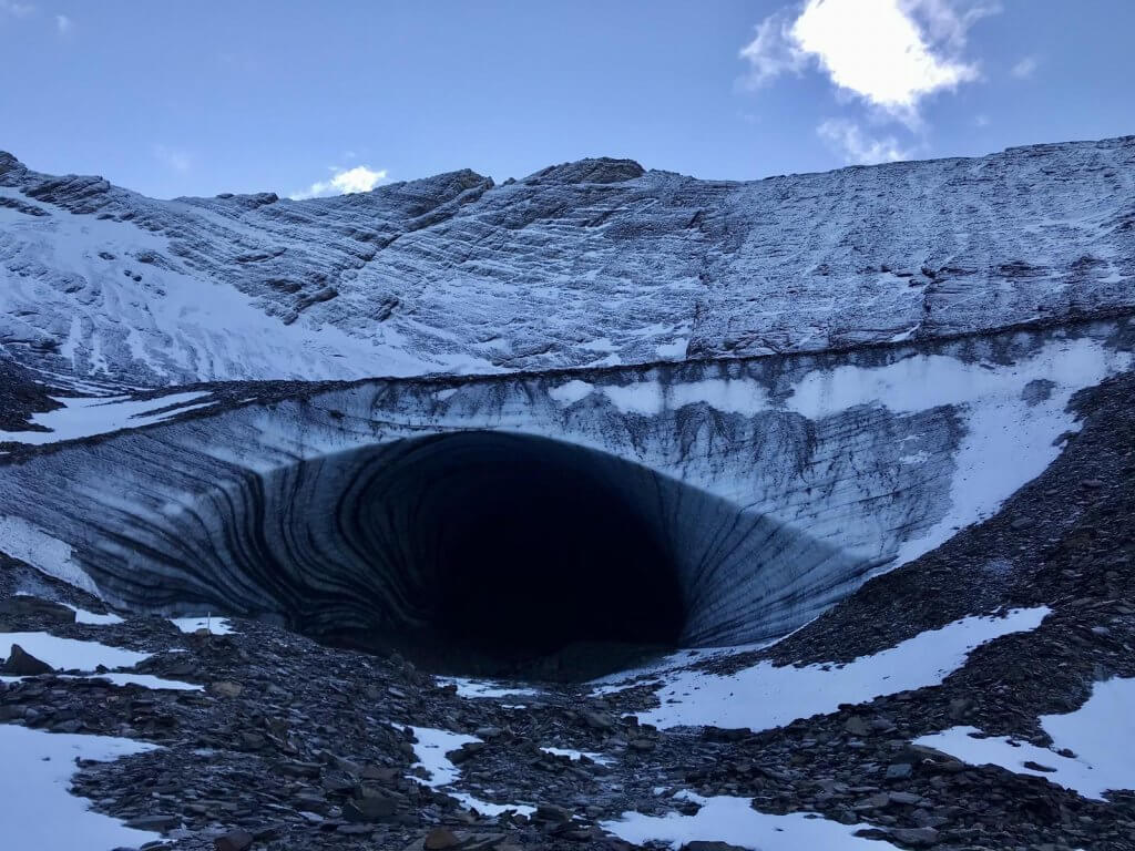 caverna de gelo