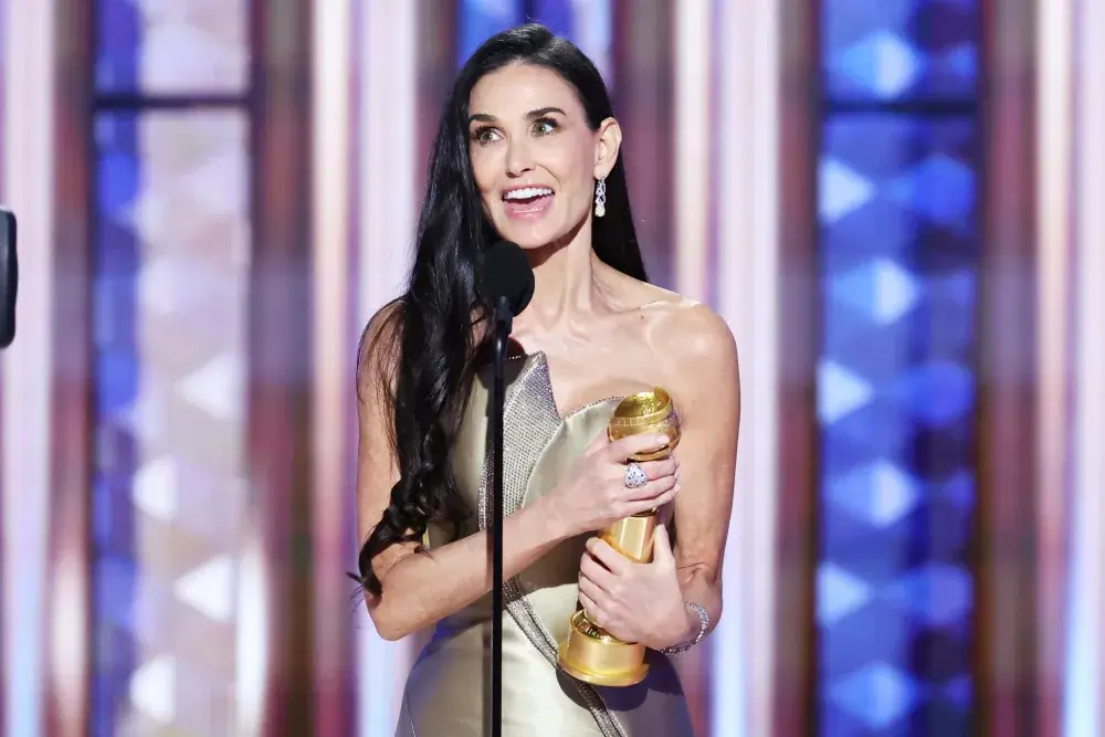 demi moore globo de ouro