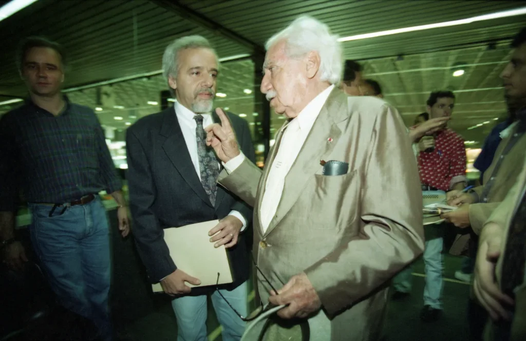 Paulo Coelho e Jorge Amado