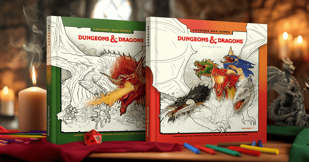 Dungeons & Dragons para colorir