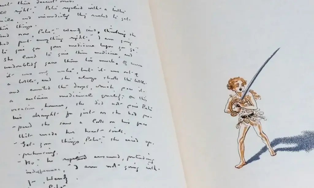 Manuscrito Peter Pan